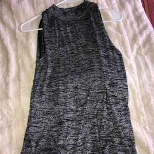 Knit halter tank top